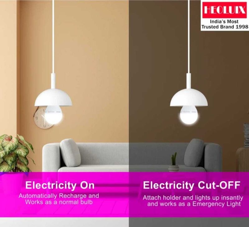 heoluix 12W Charging Emergency Inverter Bulb - Image 5