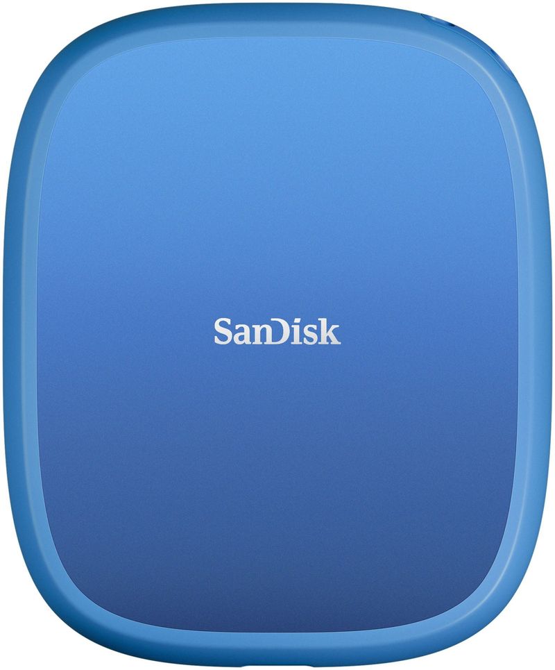 SanDisk Creator Phone SSD 1TB, compatible with MagSafe, up to 1000 MB/s read speeds 1 TB External Solid State Drive (SSD) (Blue)