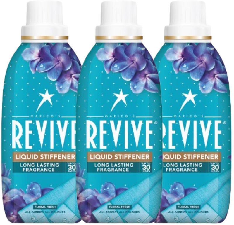 Revive Liquid Stiffener with Floral Fresh Fragrance, Long lasting fragrance Fabric Stiffener (1185 g)