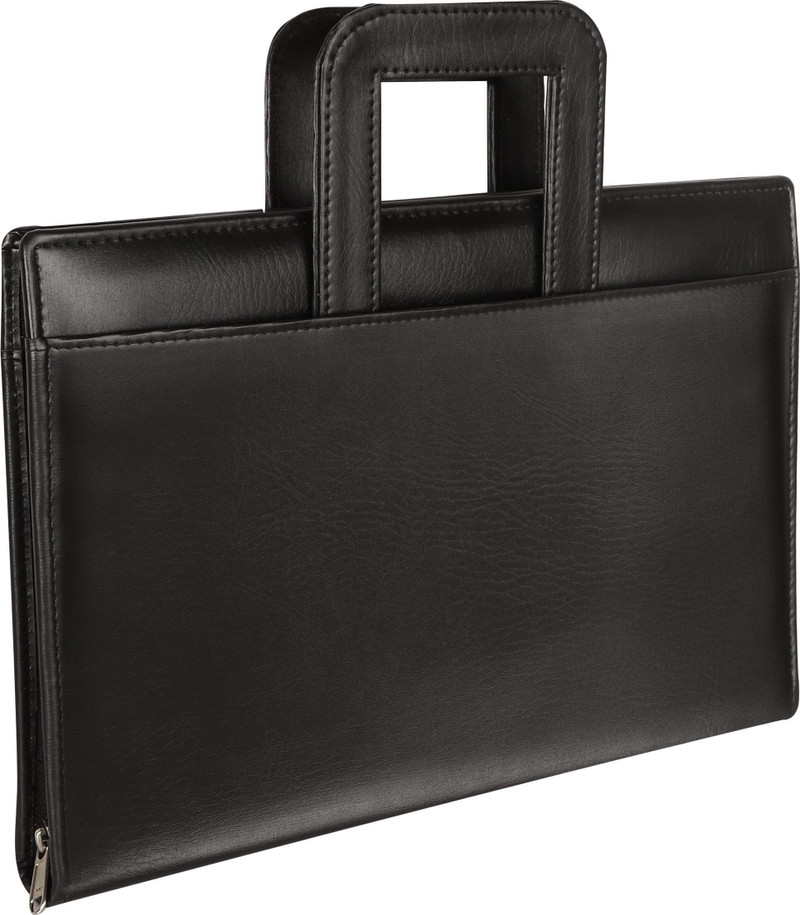 acciva faux leatherette professional certificate holder 20 leaves executive portfolio office