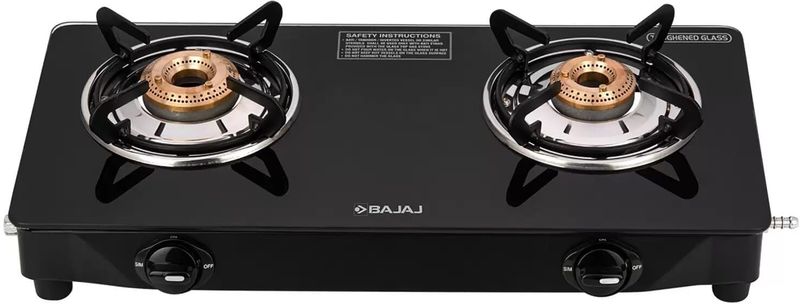 Bajaj UCX 2B Glass Manual Gas Stove - Image 2