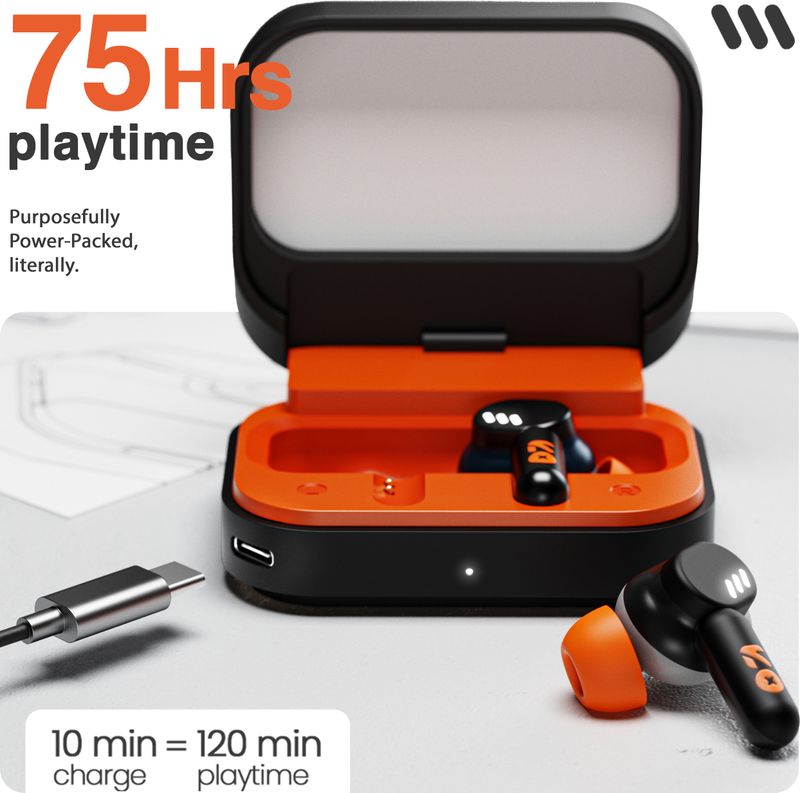 Goboult Tenet 75Hrs Battery Bluetooth Headset - Image 6