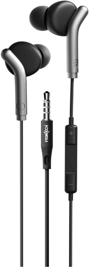 Frontech EF-0081BLK Earphone Deep Bass HD Audio | 3.5mm