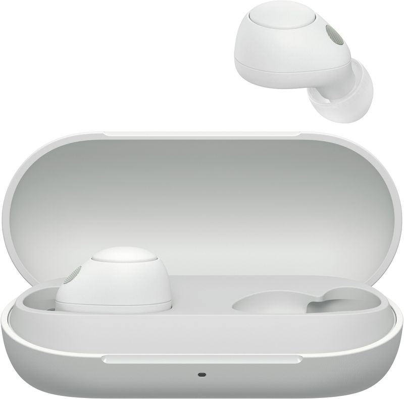 Sony WF-C700N/WZ IN Bluetooth Headset (White, True Wireless)