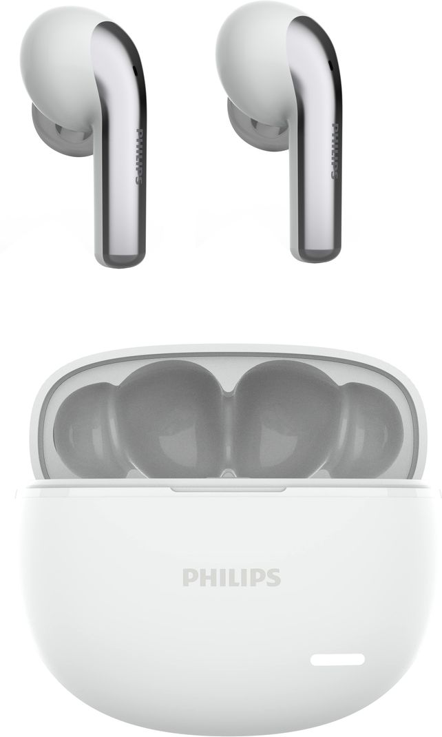 PHILIPS TAT1179WT/94 Bluetooth Headset (White, True Wireless)