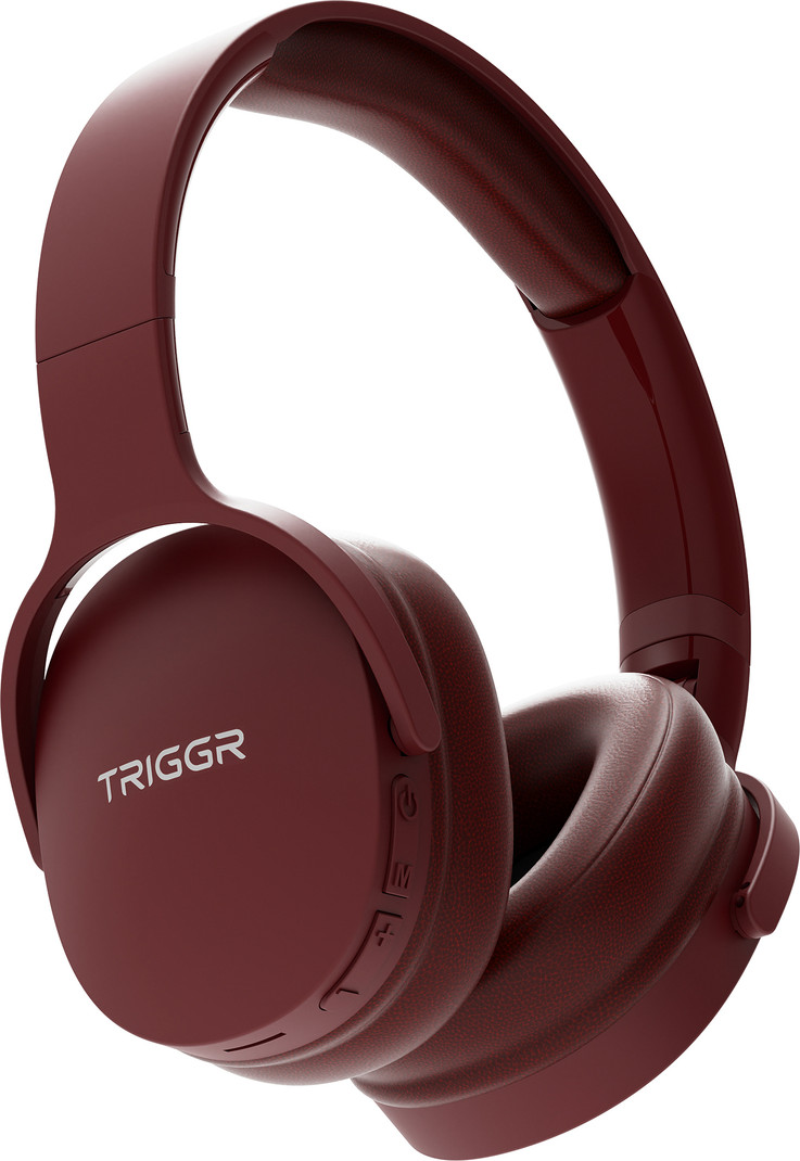 triggr trinity 2 dual pairing enc fast charge 50h battery rubber finish v5 3 bluetooth