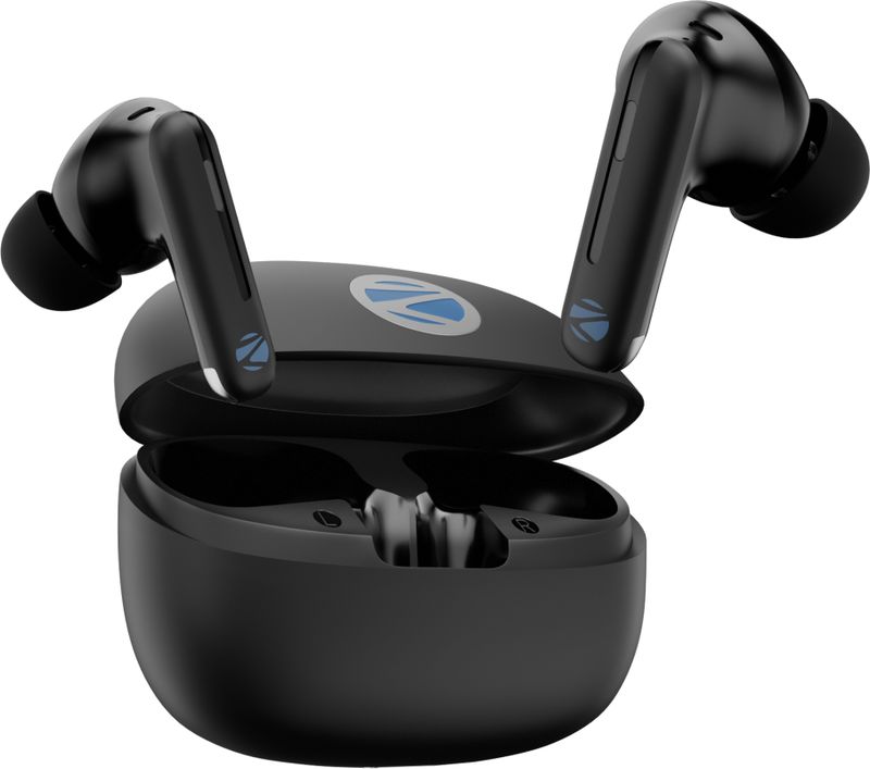 ZEBRONICS Zeb-Monk Pro (Black) Bluetooth Headset (Black, True Wireless)