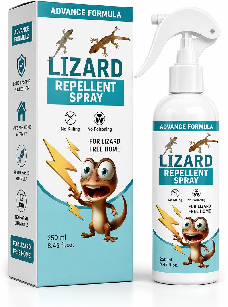 HIBBARD Lizard Repellent | Effective Lizard Control Solution (200 ml)