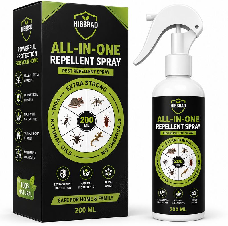 HIBBARD All In One | Multi-Pest Repellent Home Control (200 ml)