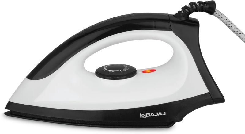 BAJAJ DX 15 (440321) 1000 W Dry Iron (White&Black)