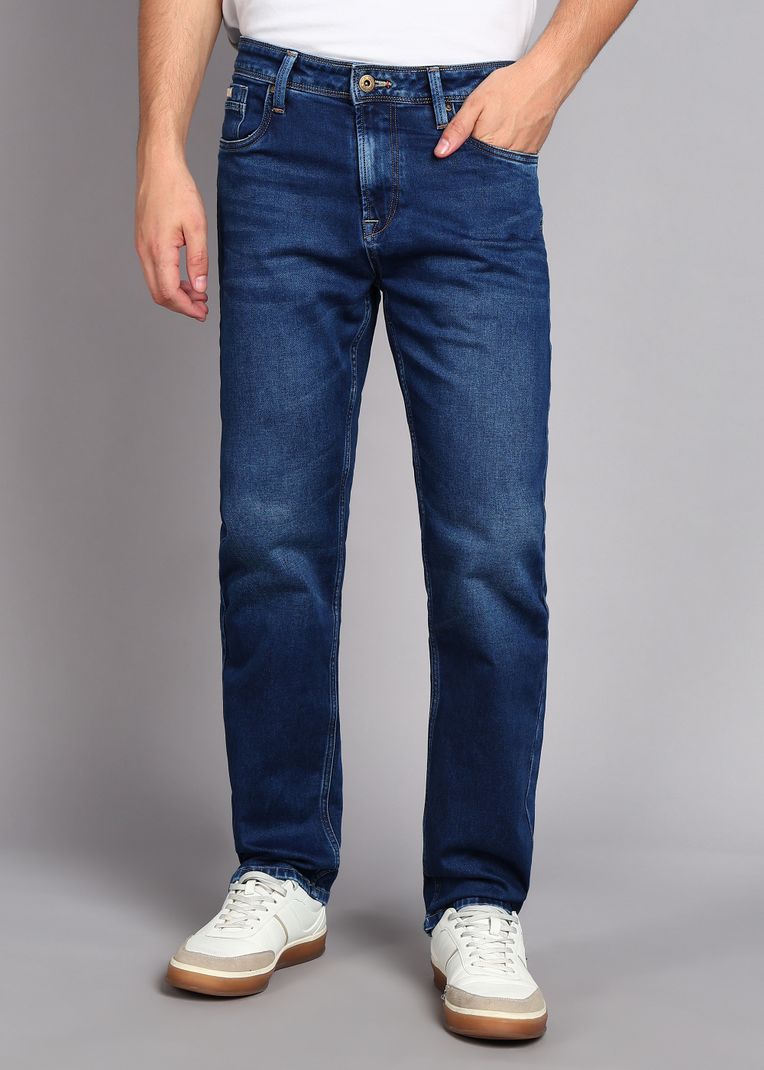 KILLER Men Straight Fit Mid Rise Blue Jeans - Image 2