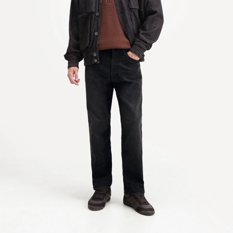 RARE RABBIT Men Regular Mid Rise Black Jeans