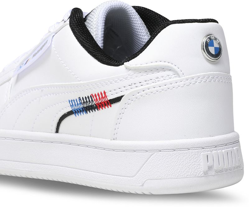 PUMA BMW MMS Caven 2.0 Youth Sneakers White 12-13 Years - Image 8