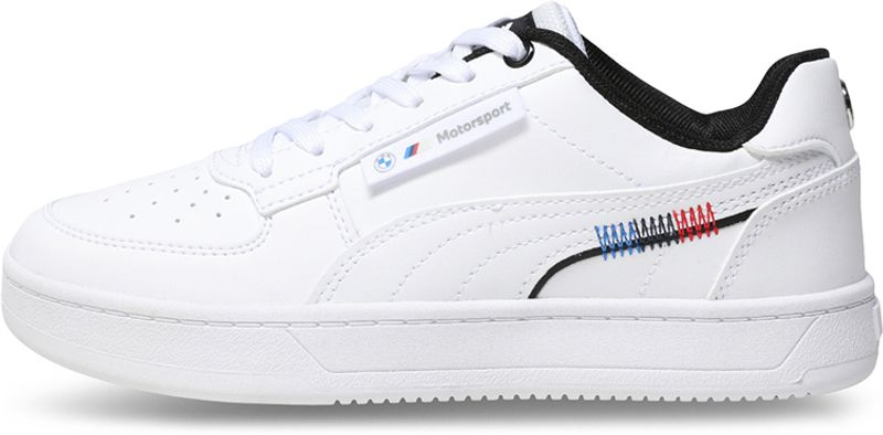 PUMA BMW MMS Caven 2.0 Youth Sneakers White 12-13 Years - Image 7