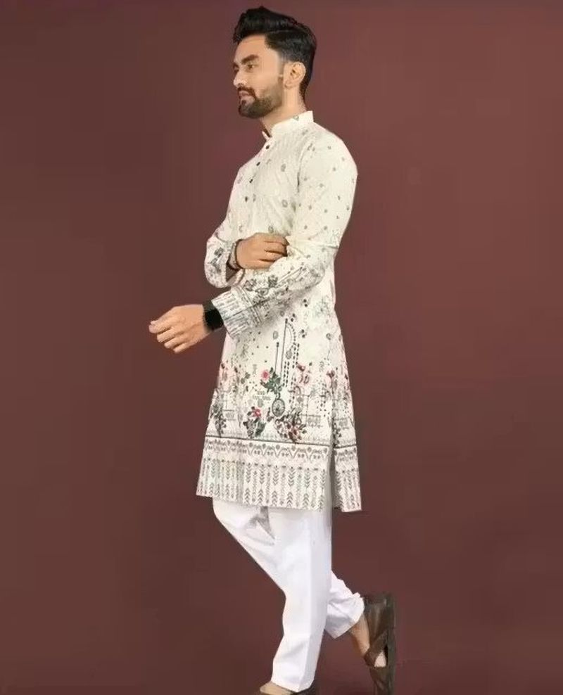 shreeravitex Floral Geometric Print Cotton Rayon - Image 4