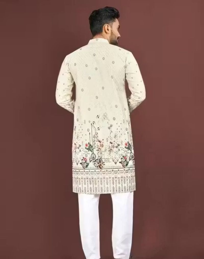 shreeravitex Floral Geometric Print Cotton Rayon - Image 3