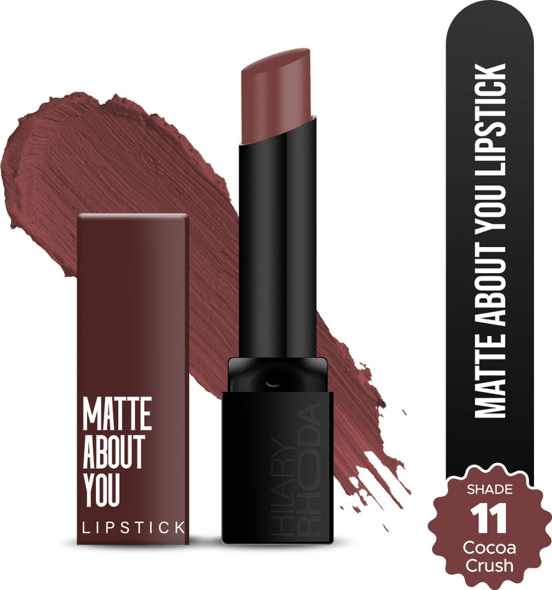 hilary rhoda matte you lipstick long lasting highly pigmented finish
