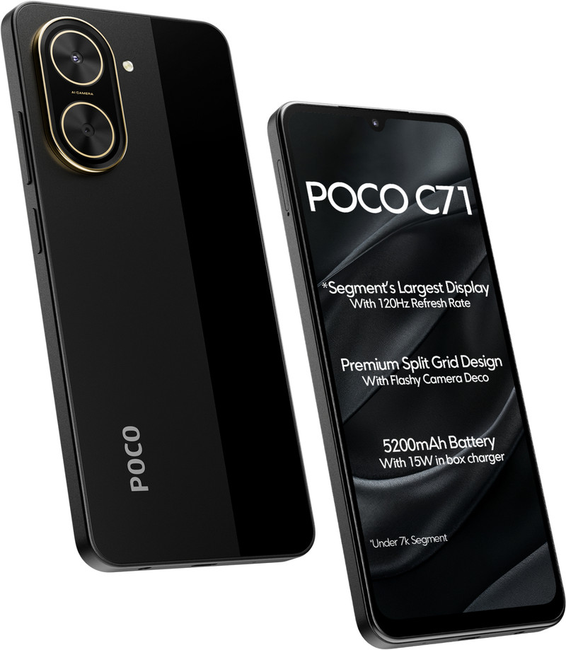 poco c71 power black 128 gb