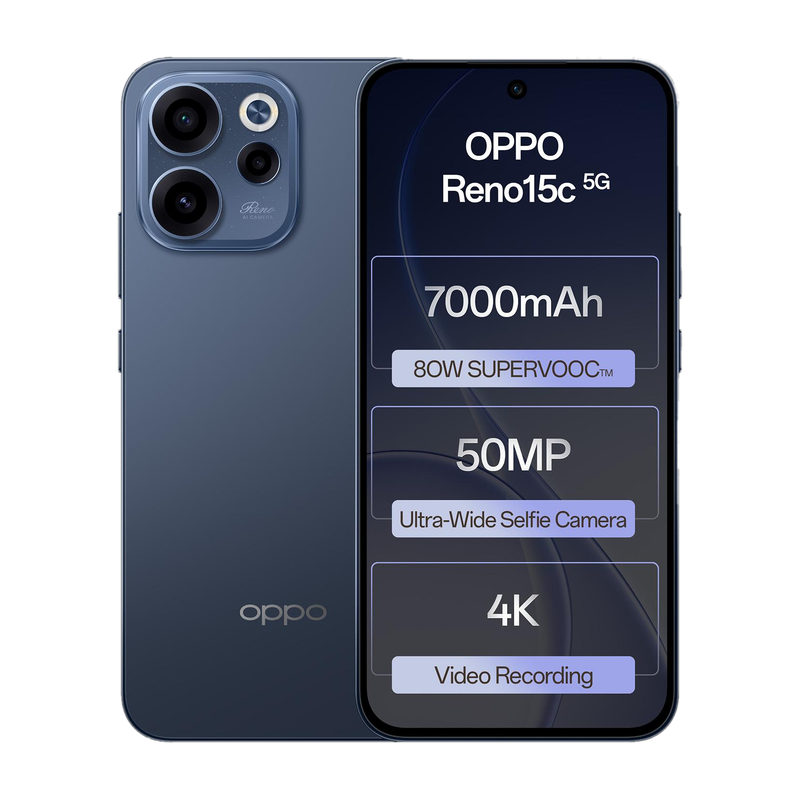 price history - OPPO Reno15c 5G (Twilight Blue, 256 GB) (8 GB RAM)