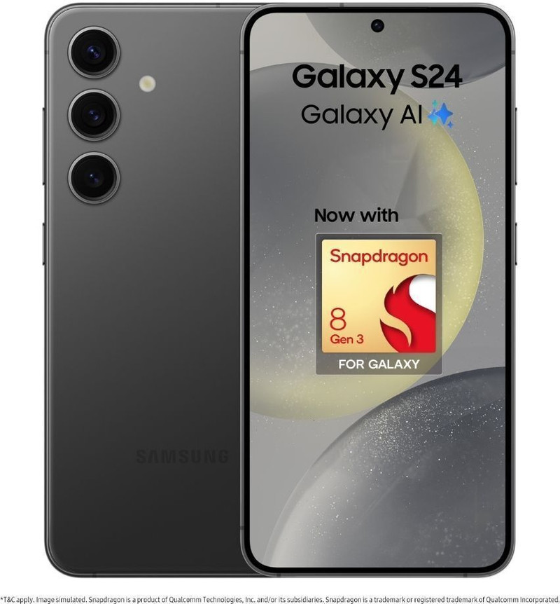 Samsung Galaxy S24 5G Snapdragon (Onyx Black, 256 GB) (8 GB RAM)