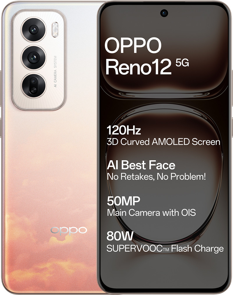 oppo reno 12 5g astro silver 256 gb
