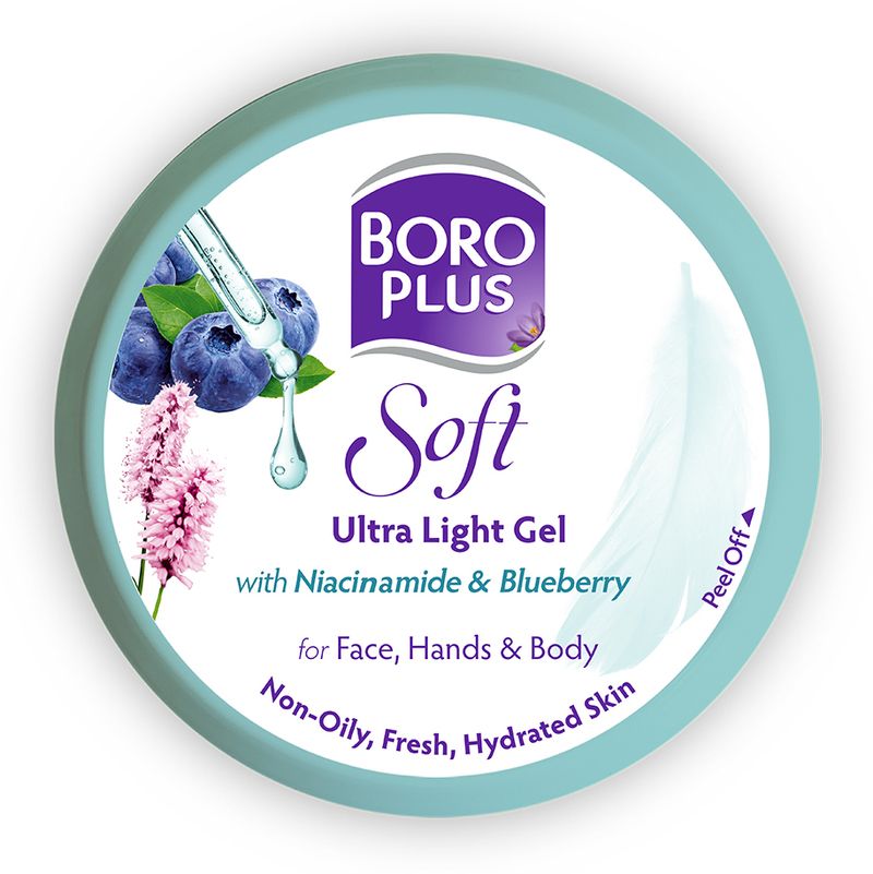 BOROPLUS Soft Ultra-Light Gel with Purple Ginseng & Niacinamide, 3X hydration (100 ml)