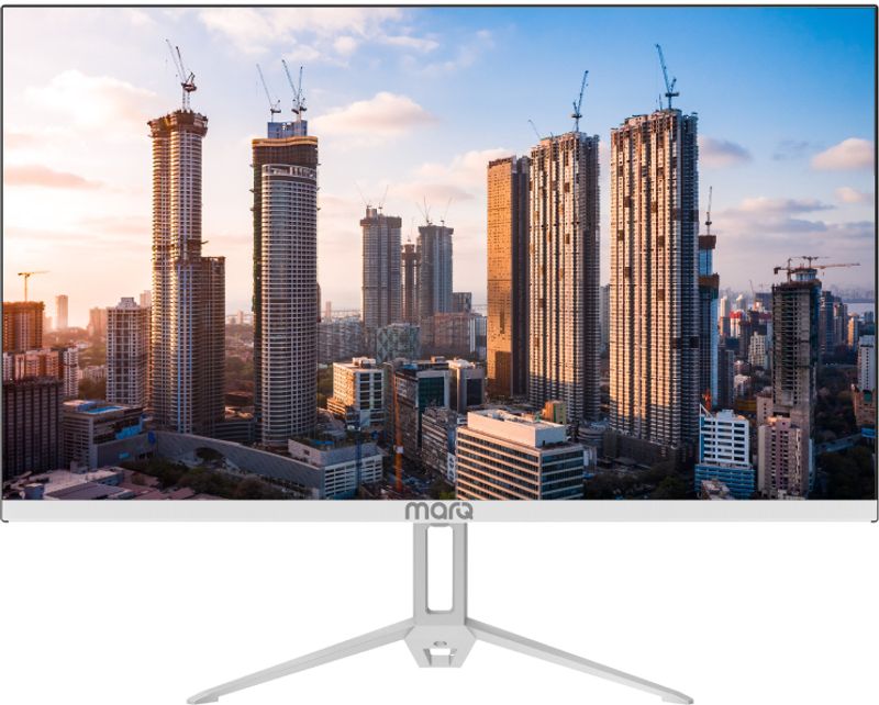 MarQ by Flipkart 68.58 cm (27 inch) Full HD IPS Panel Inbuilt Speakers Monitor (27FHDMEQNNXO) (Adaptive Sync, Response Time: 1 ms, 100 Hz Refresh Rate)