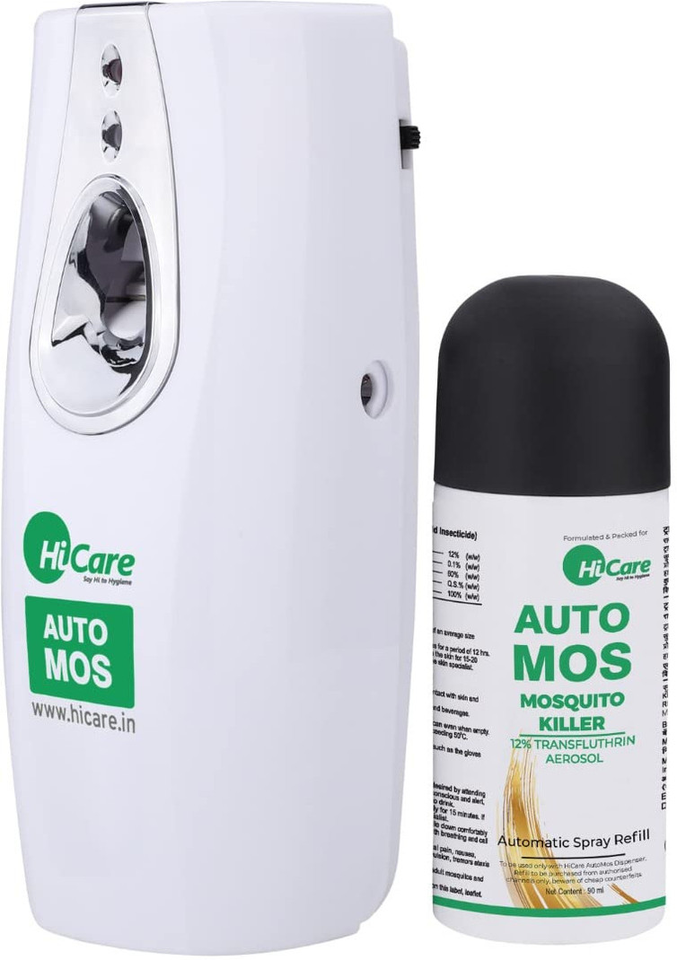 hicare automos machine 1 refill starter pack 90 days mosquito vaporiser