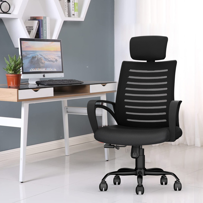 cellbell desire c104 high back fabric mesh office executive chair