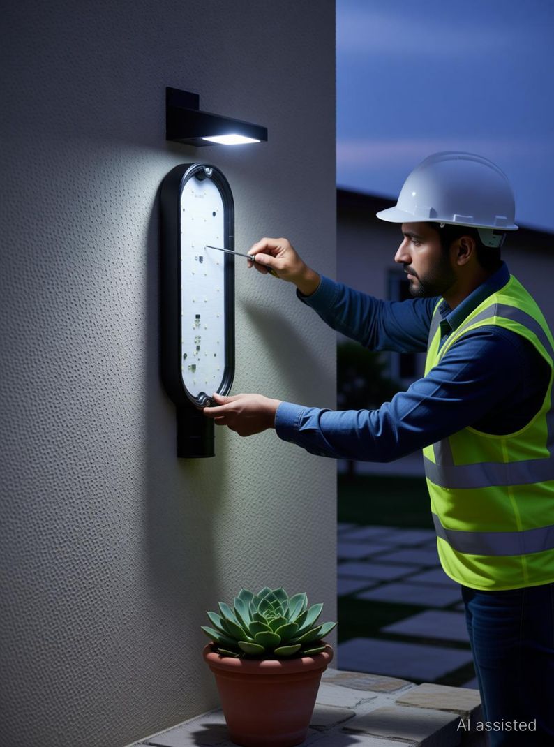 Flipkart SmartBuy 36 Watt Led Street Light-LED Flood Outdoor Light-Waterproof LED White Light- Street Light Outdoor Lamp (White, Grey)