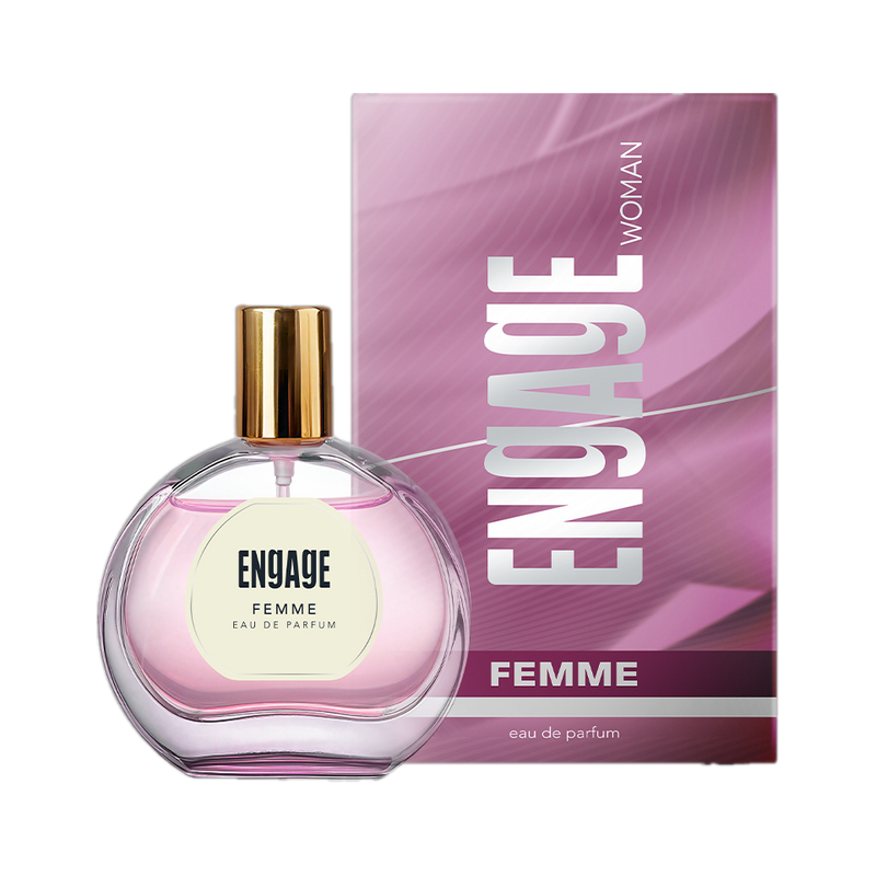 Engage Femme Women Perfume, Citrus & Floral Fragrance Scent, Ideal Gift for Women Eau de Parfum - 50 ml (For Women)