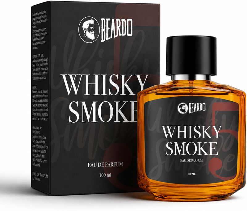 BEARDO Whisky Smoke EDP Perfume Strong & Long Lasting | Spicy, Woody - Oudh Scent| Gift Eau de Parfum - 100 ml (For Men)