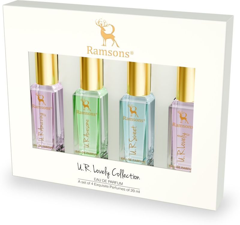 RAMSONS U. R. Lovely Exquisite Perfume Giftset Pack of 4