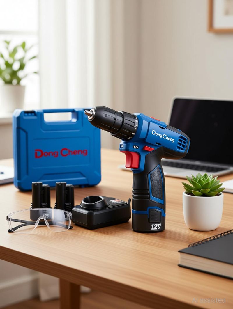 Dongcheng 12V Cordless Impact Drill Machine - Image 2