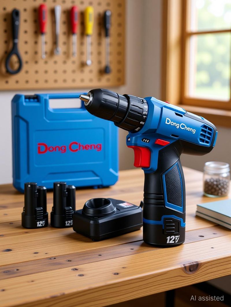 Dongcheng 12V Cordless Impact Drill Machine - Image 3