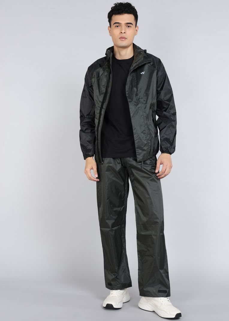 Wildcraft Colorblock Men Rain Suit