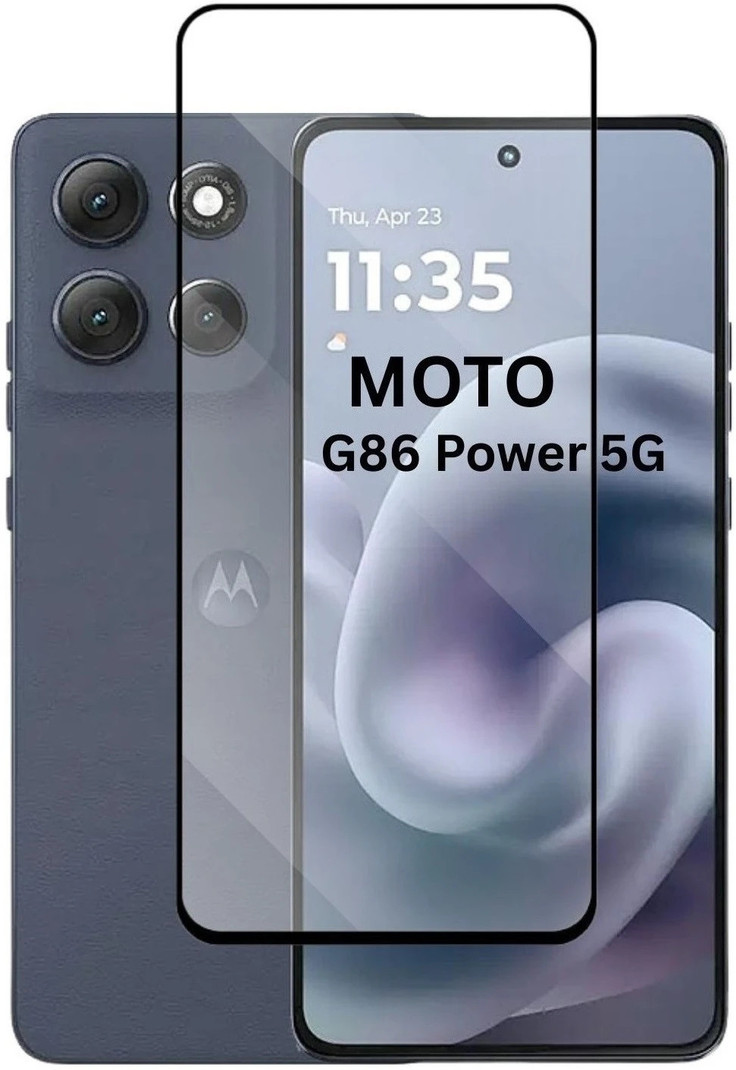 kwine case edge tempered glass moto g86 power 5g