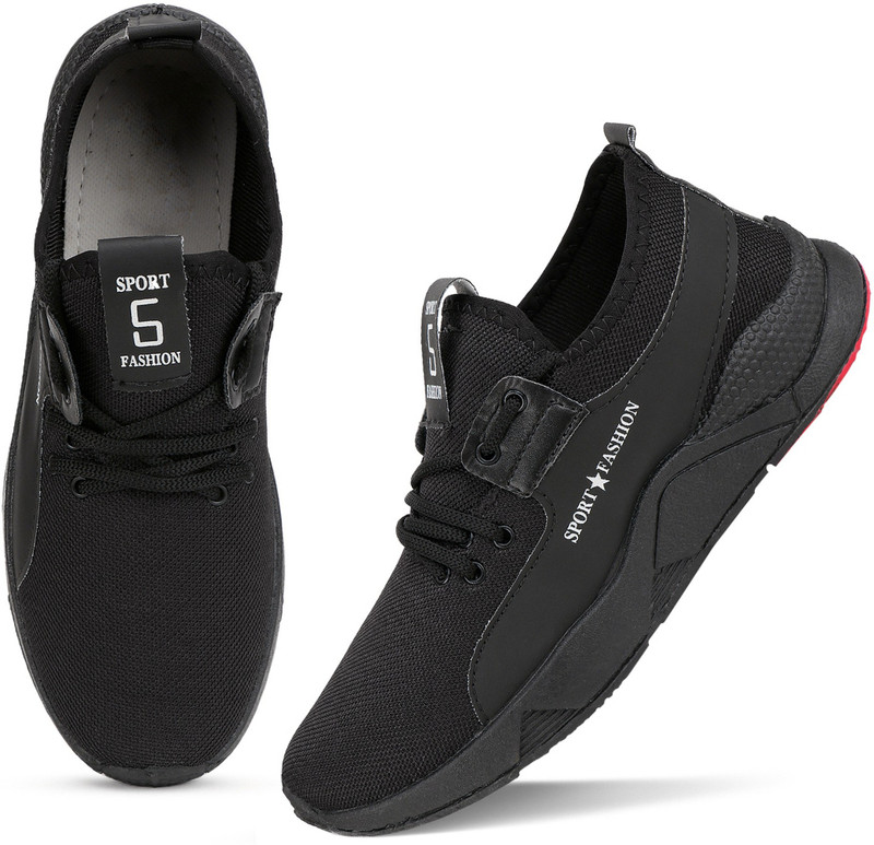 Pennon Lace up & light weight black shoes for walking, …