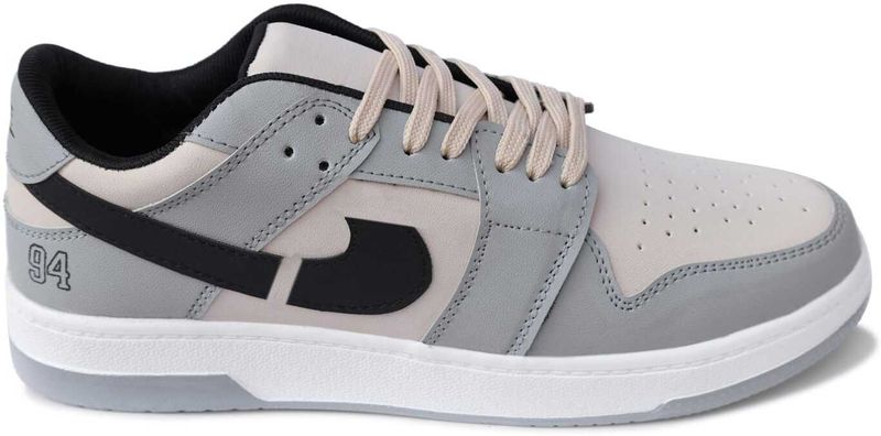 TST NK_Grey_ Men's Sneakers Off White Grey 9 - Image 2
