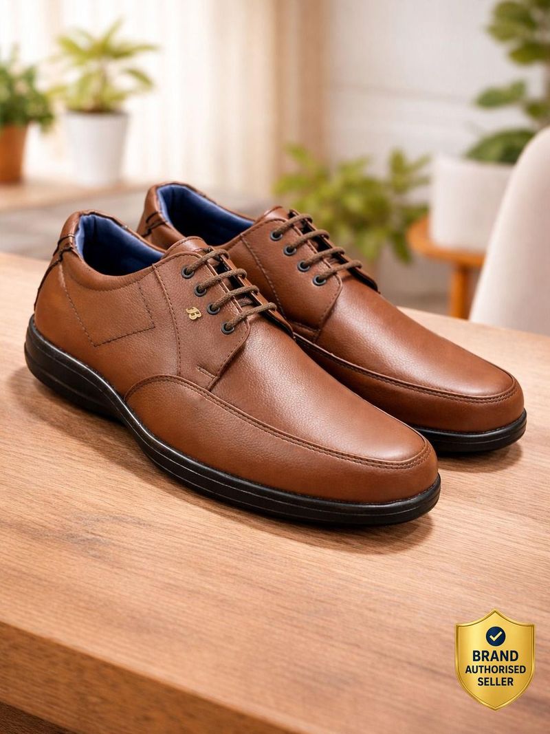 Bata Lace Up For Men (Brown , 8)