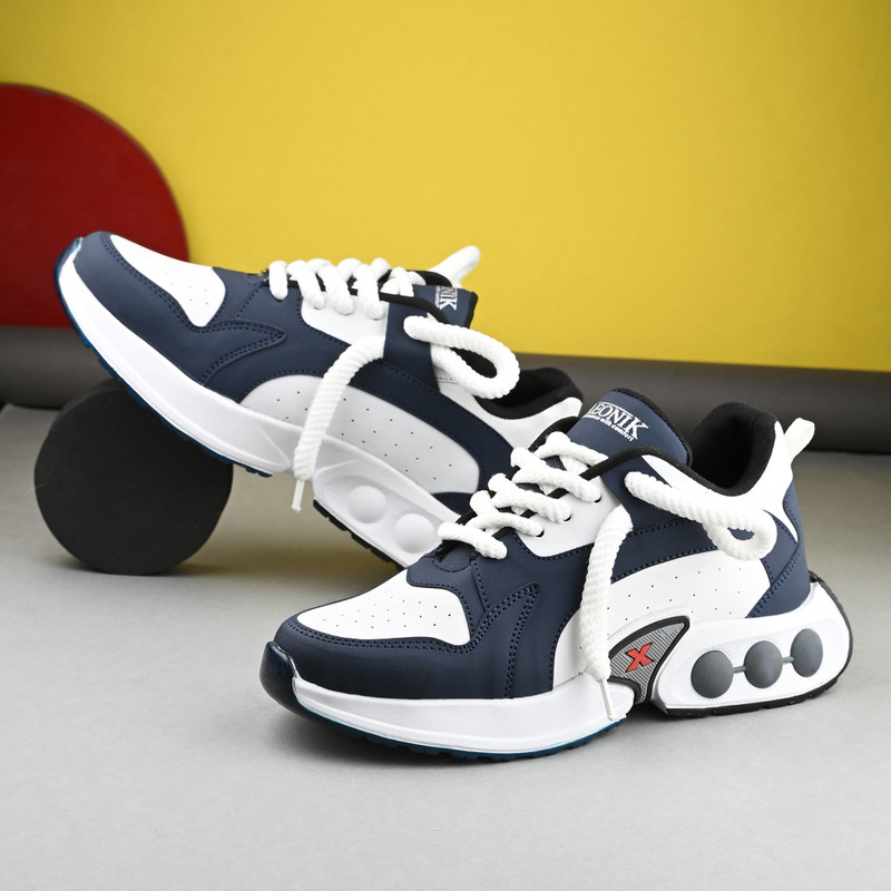 Aeonik BLUE RETRO SHOES PREMIUM QUALITY Training & Gym …