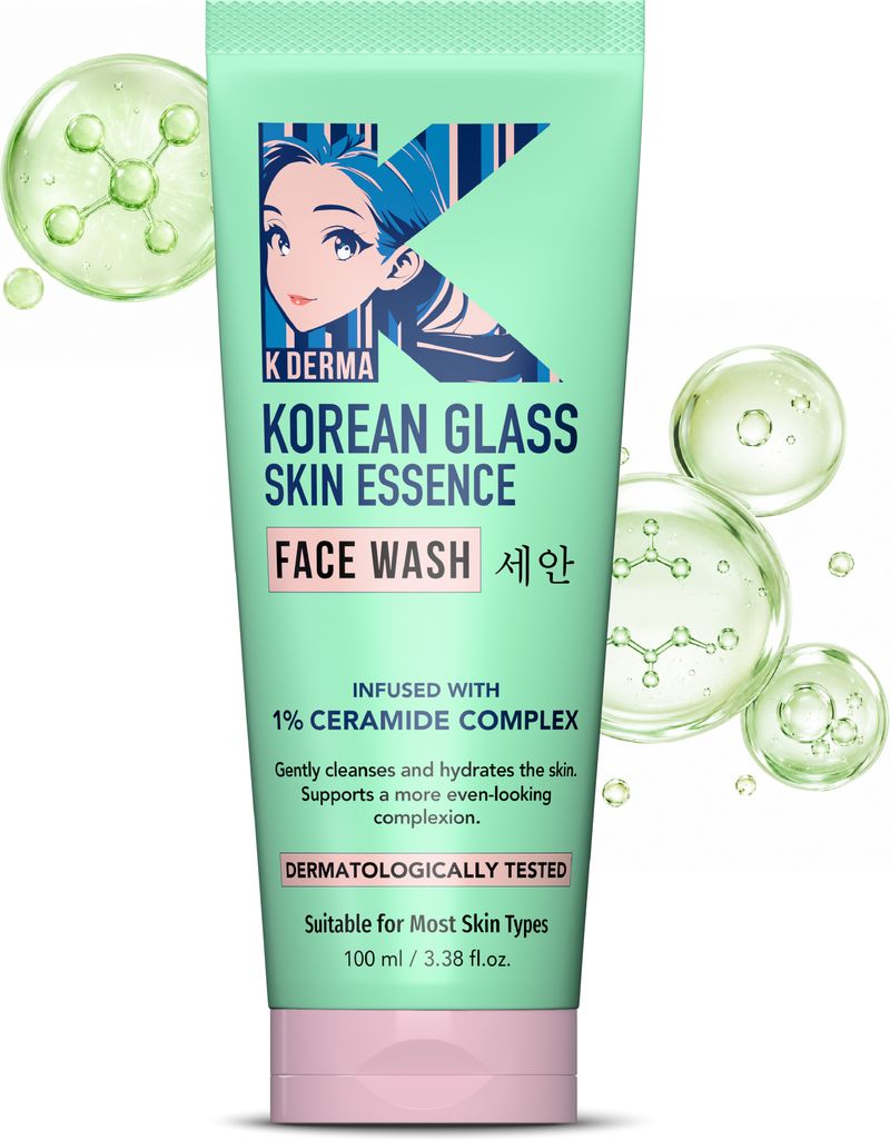 Dr.Rashel Korean Face Wash with Ceramide & Rice Water, 100ml - Image 2