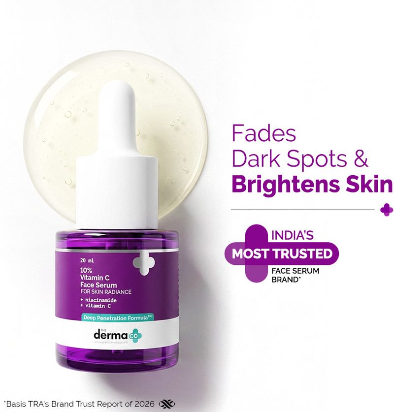 The Derma Co 10% Vitamin C Face Serum 30ml - Image 2