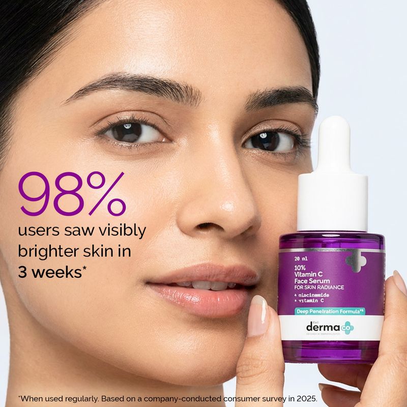 The Derma Co 10% Vitamin C Face Serum 30ml - Image 4