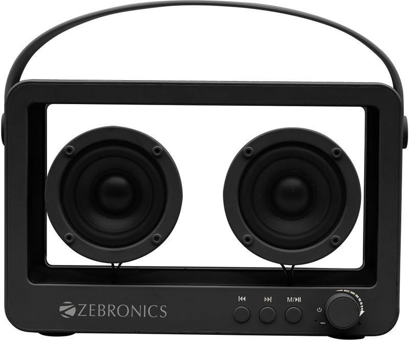 ZEBRONICS Sound Feast 75 (Zeb-PSPK 53) 14 W Bluetooth Party Speaker (Black, Stereo Channel)