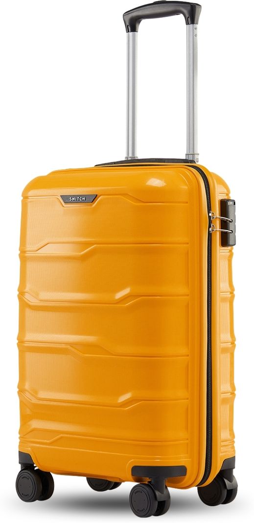 Snitch Small Cabin Suitcase (56 cm) 8 Wheels - Vector - Yellow
