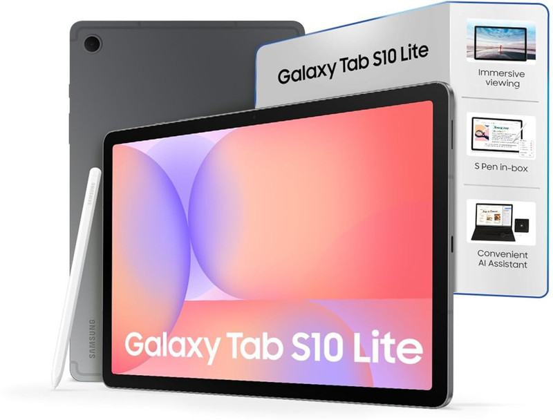 samsung galaxy tab s10 lite 6 gb ram 128 rom 10 9 inch wi fi 5g tablet grey