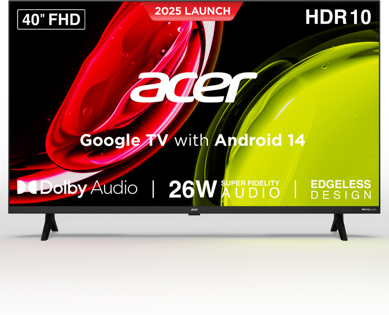 price history - acer 100.3 cm (40 inch) Full HD LED Smart Google TV (AR40FDGGU284...more