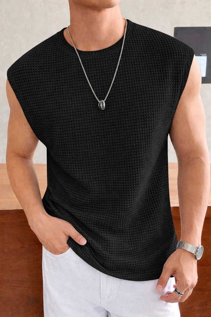 VISEWISH Men's Casual Muscle Vest 2-Pack - Image 4