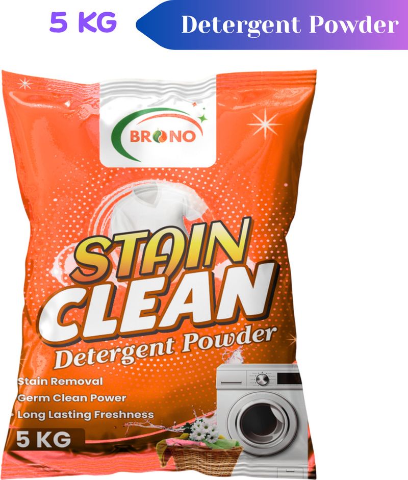 Brono Orange Shine Expert Floor Cleaner Detergent Powder (multi) (5 kg)